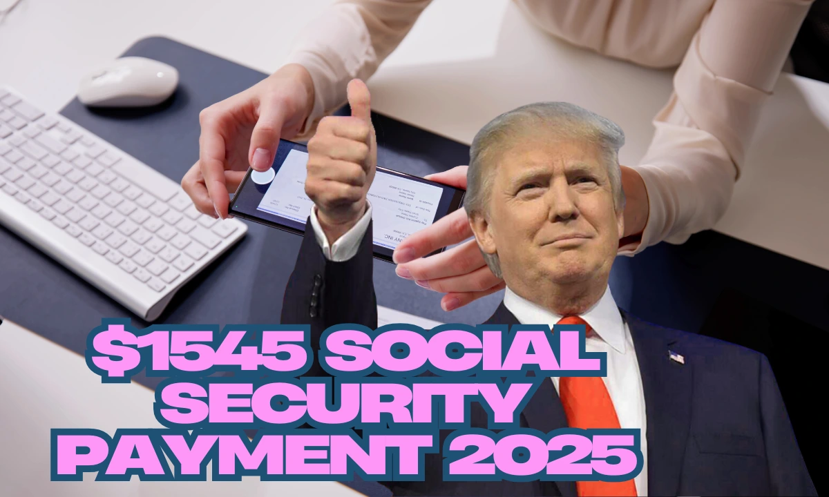 $1545 Social Security Payment